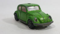 Vintage Corgi Whizzwheels Volkswagen Beetle Bug Green Die Cast Toy Car Vehicle