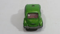 Vintage Corgi Whizzwheels Volkswagen Beetle Bug Green Die Cast Toy Car Vehicle