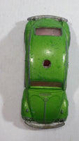 Vintage Corgi Whizzwheels Volkswagen Beetle Bug Green Die Cast Toy Car Vehicle