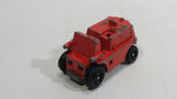 Vintage 1965, 1972 Aviva United Features Syndicate Woodstock No. C5 Red Fork Lift Die Cast Toy Car Vehicle Made in Hong Kong