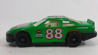 Unknown Brand #88 Stock Car Green Die Cast Toy Race Car Vehicle