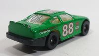 Unknown Brand #88 Stock Car Green Die Cast Toy Race Car Vehicle