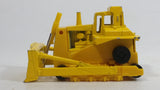 1980 Hot Wheels Workhorses CAT Bulldozer Yellow Die Cast Toy Construction Vehicle