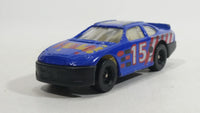 Unknown Brand #15 Stock Car Blue Die Cast Toy Race Car Vehicle