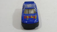 Unknown Brand #15 Stock Car Blue Die Cast Toy Race Car Vehicle