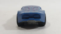 2014 Hot Wheels Stunt 'N Dunk Color Changers Nitro Door Slammer Aston Martin Blue and Purple Die Cast Toy Race Car Vehicle