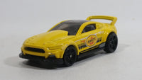 2016 Hot Wheels HW Speed Graphics Custom '15 Ford Mustang Pennzoil Yellow Die Cast Toy Car Vehicle