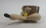 1992 Warner Bros. Looney Tunes Wile E. Coyote Plastic Coffee Cup Mug Cartoon Collectible