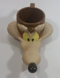 1992 Warner Bros. Looney Tunes Wile E. Coyote Plastic Coffee Cup Mug Cartoon Collectible