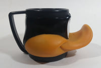 1992 Warner Bros. Looney Tunes Daffy Duck Plastic Coffee Cup Mug Cartoon Collectible