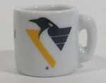 NHL Ice Hockey Pittsburgh Penguins Team Mini Miniature Ceramic Mug