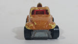 1988 Hot Wheels Color Racers Baja Bug Volkswagen VW Beetle Metallic Orange Brown To Yellow Die Cast Toy Car Vehicle