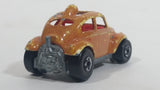 1988 Hot Wheels Color Racers Baja Bug Volkswagen VW Beetle Metallic Orange Brown To Yellow Die Cast Toy Car Vehicle