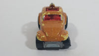 1988 Hot Wheels Color Racers Baja Bug Volkswagen VW Beetle Metallic Orange Brown To Yellow Die Cast Toy Car Vehicle