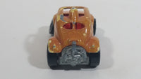 1988 Hot Wheels Color Racers Baja Bug Volkswagen VW Beetle Metallic Orange Brown To Yellow Die Cast Toy Car Vehicle