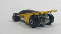 1988 Hot Wheels Speed Fleet Shadow Jet F-3 Inter Cooled Yellow Die Cast Toy Race Car Vehicle