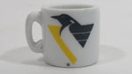 NHL Ice Hockey Pittsburgh Penguins Team Mini Miniature Ceramic Mug