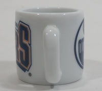 NHL Ice Hockey Edmonton Oilers Team Mini Miniature Ceramic Mug