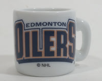 NHL Ice Hockey Edmonton Oilers Team Mini Miniature Ceramic Mug