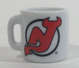 NHL Ice Hockey New Jersey Devils Team Mini Miniature Ceramic Mug