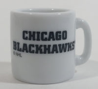 NHL Ice Hockey Chicago Blackhawks Team Mini Miniature Ceramic Mug