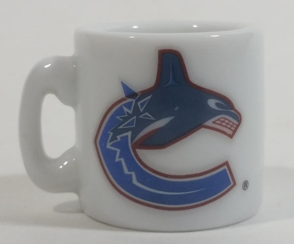 NHL Ice Hockey Vancouver Canucks Team Mini Miniature Ceramic Mug