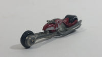 2006 Hot Wheels First Editions Hammer Sled Motorcycle Dark Red Die Cast Toy Motorbike Vehicle