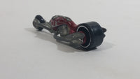 2006 Hot Wheels First Editions Hammer Sled Motorcycle Dark Red Die Cast Toy Motorbike Vehicle