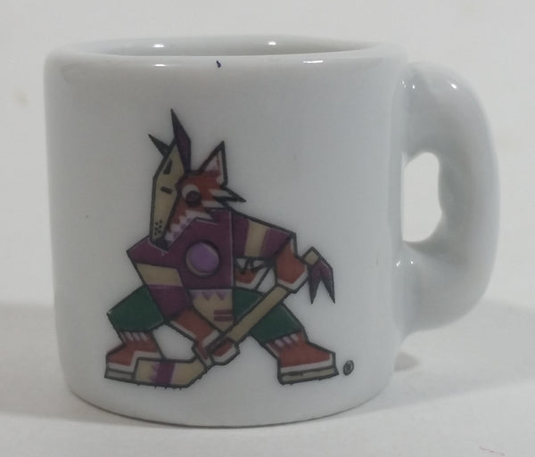 NHL Ice Hockey Phoenix Coyotes Team Mini Miniature Ceramic Mug