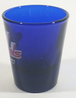 NHL Ice Hockey Washington Capitals Team Cobalt Blue Shot Glass