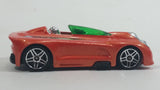 2001 Hot Wheels First Editions Monoposto Pearl Orange Die Cast Toy Car Vehicle