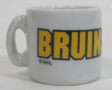 NHL Ice Hockey Boston Bruins Team Mini Miniature Ceramic Mug