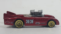 1998 Hot Wheels First Editions Double Vision Metalflake Red 20/20 Die Cast Toy Car Vehicle