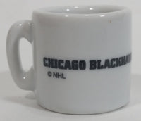 NHL Ice Hockey Chicago Blackhawks Team Mini Miniature Ceramic Mug