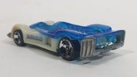 1998 Hot Wheels Volcano Blowout Road Rocket Glow In The Dark White Die Cast Toy Car Vehicle