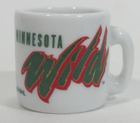 NHL Ice Hockey Minnesota Wild Team Mini Miniature Ceramic Mug