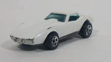 1994 Hot Wheels Chevrolet Corvette Stingray White Die Cast Toy Car Vehicle