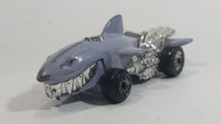 1987 Hot Wheels Speed Demons Sharkruiser Grey Die Cast Toy Car Shark Shaped Vehicle - UH