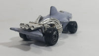 1987 Hot Wheels Speed Demons Sharkruiser Grey Die Cast Toy Car Shark Shaped Vehicle - UH