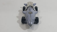 1987 Hot Wheels Speed Demons Sharkruiser Grey Die Cast Toy Car Shark Shaped Vehicle - UH