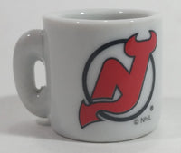 NHL Ice Hockey New Jersey Devils Team Mini Miniature Ceramic Mug