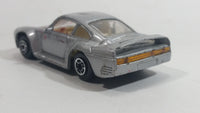 Maisto Porsche 959 Silver Grey Die Cast Toy Car Vehicle