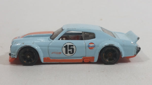 2013 Hot Wheels HW Workshop Performance 1970 Chevrolet Chevelle SS Aquamarine Light Blue #15 Gulf Die Cast Toy Muscle Car Vehicle