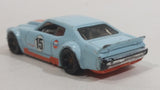 2013 Hot Wheels HW Workshop Performance 1970 Chevrolet Chevelle SS Aquamarine Light Blue #15 Gulf Die Cast Toy Muscle Car Vehicle