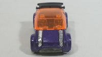 2006 Hot Wheels Drag Race Duel Super Gnat 05 Metallic Purple with Orange Tint Die Cast Toy Car Vehicle