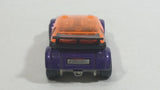 2006 Hot Wheels Drag Race Duel Super Gnat 05 Metallic Purple with Orange Tint Die Cast Toy Car Vehicle