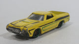 2014 HW Off-Road Hot Trucks Hot Wheels '72 Ford Ranchero Yellow Die Cast Toy Car Vehicle