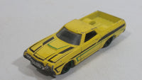 2014 HW Off-Road Hot Trucks Hot Wheels '72 Ford Ranchero Yellow Die Cast Toy Car Vehicle