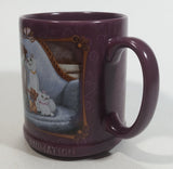 Disney Genuine Authentic Original Classic Animation the Aristo Cats Purple Ceramic Coffee Mug Collectible