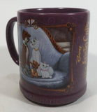 Disney Genuine Authentic Original Classic Animation the Aristo Cats Purple Ceramic Coffee Mug Collectible